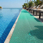 Anti Slip Drainage Mat Cutable Pool Flooring Bathroom Mats 4FTX98FT PVC Mesh by WelcometoCestavie