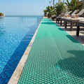 Anti Slip Drainage Mat Cutable Pool Flooring Bathroom Mats 4FTX18FT PVC Mesh by WelcometoCestavie