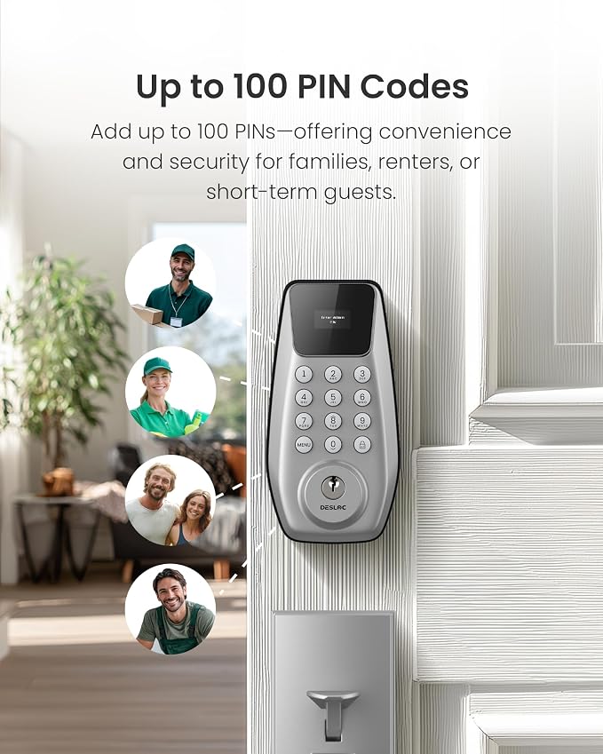 DESLOC C100 Keyless Entry Door Lock - Image 2