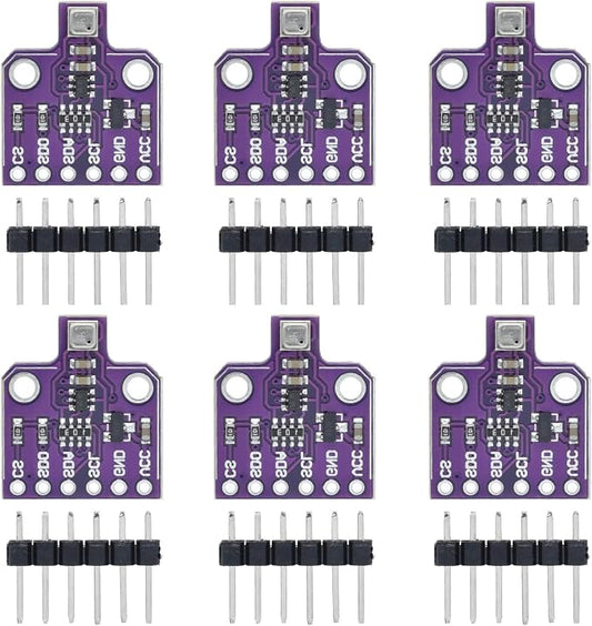 6 packs BME680 Digital 4-in-1 Environmental Sensor Module by hiBCTR