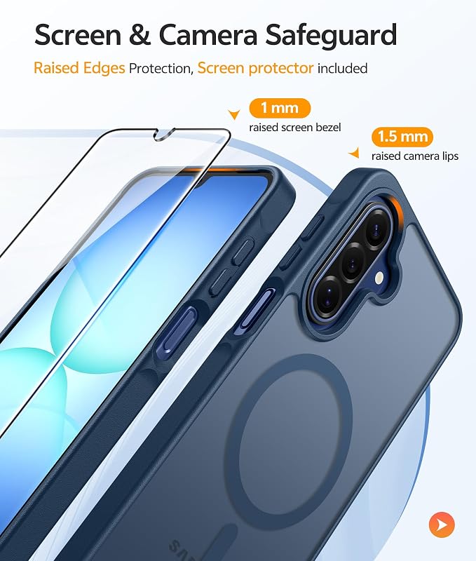 FNTCASE for Galaxy A17/A16 5G Phone Case: for Samsung A17 Cases Matte - Image 4