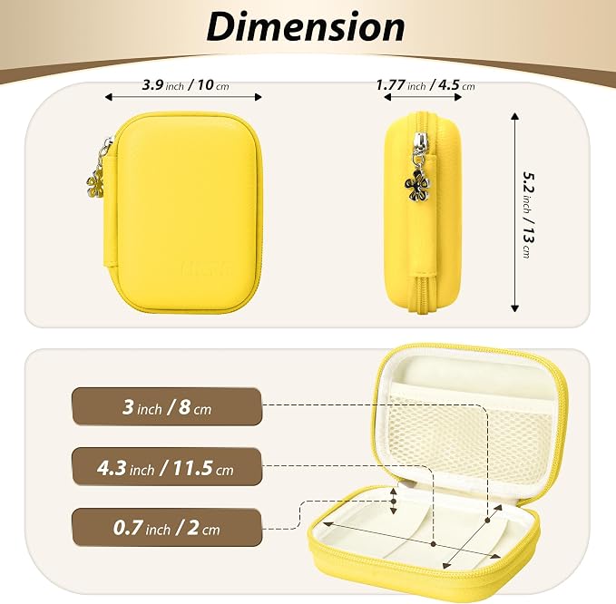 Digital Camera Case for CAMKORY, KODAK PIXPRO FZ45/FZ55, Canon IXUS 285 HS - Image 2