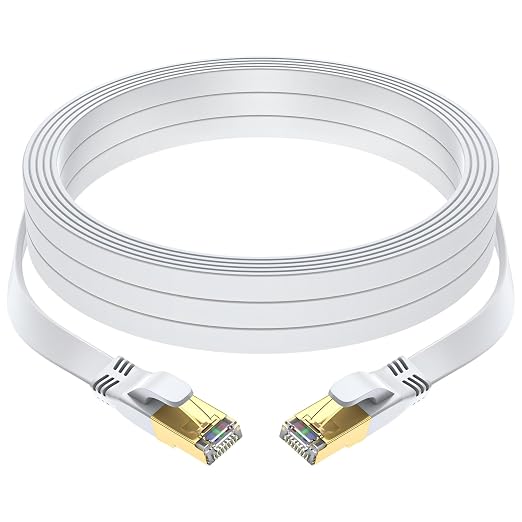 Cat 8 Ethernet Cable 40 FT, Outdoor&Indoor High Speed Heavy Duty Network LAN by Unknown