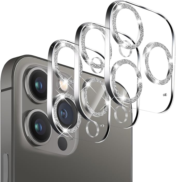 3 Pack Dengduoduo Tempered Glass Camera Lens Protector by Dengduoduo