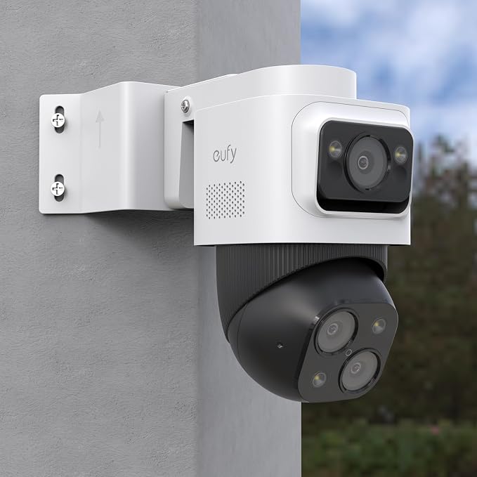 Camera Wall Corner Mount for Eufy PoE Cam S4 and eufyCam S4 - Image 2