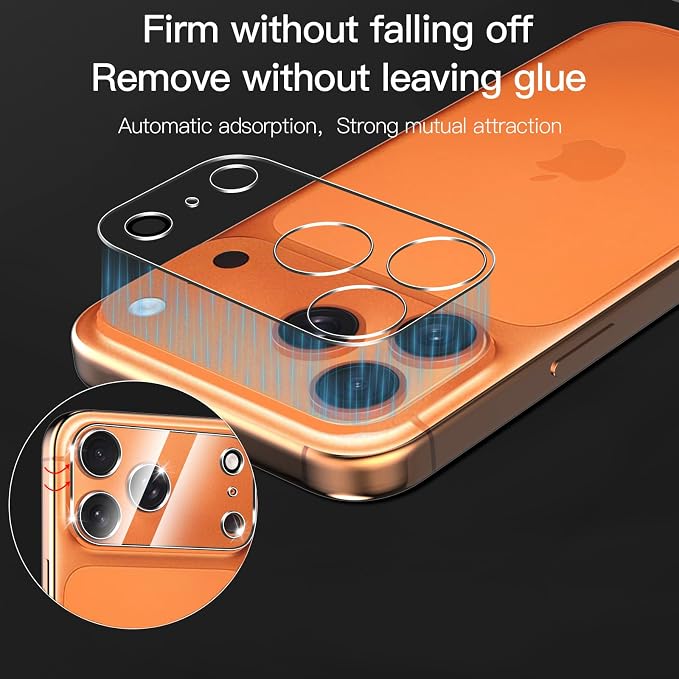 Anoowkoa 3 Pack for iPhone 17 Pro Max 6.9" Screen Protector + iPhone17 Pro Max - Image 3