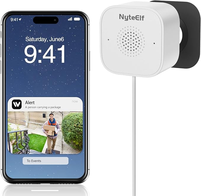 3MP Window Cameras for Home Security, Security Camera, 2K Full Color Night by NyteElf