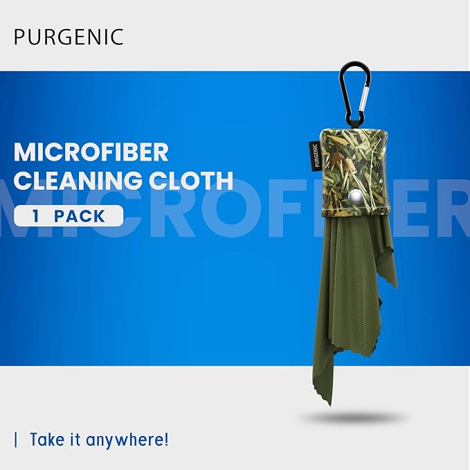 Microfiber Cloth & Glasses Wipes Lens & Glasses Cleaning Cloth - Image 2