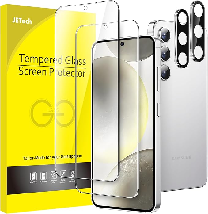 JETech Screen Protector for Samsung Galaxy S24 6.2-Inch by JETech