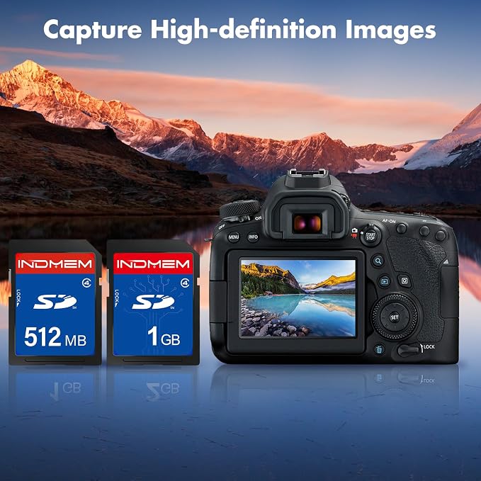 SD Card 512MB+1GB, Class 4 Flash Memory Card MLC Standard Secure Digital Cards - Image 7