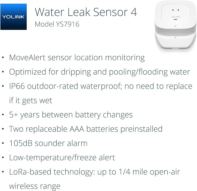 YoLink Water Leak Detector 4 - Image 2