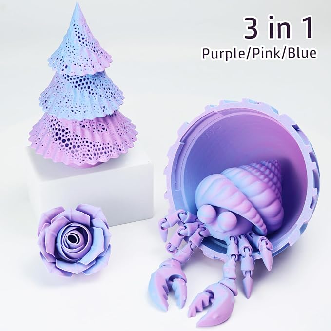 LOVOON Matte Tricolors PLA 3D Printer Filament Multi-Color Changing by Angle - Image 2