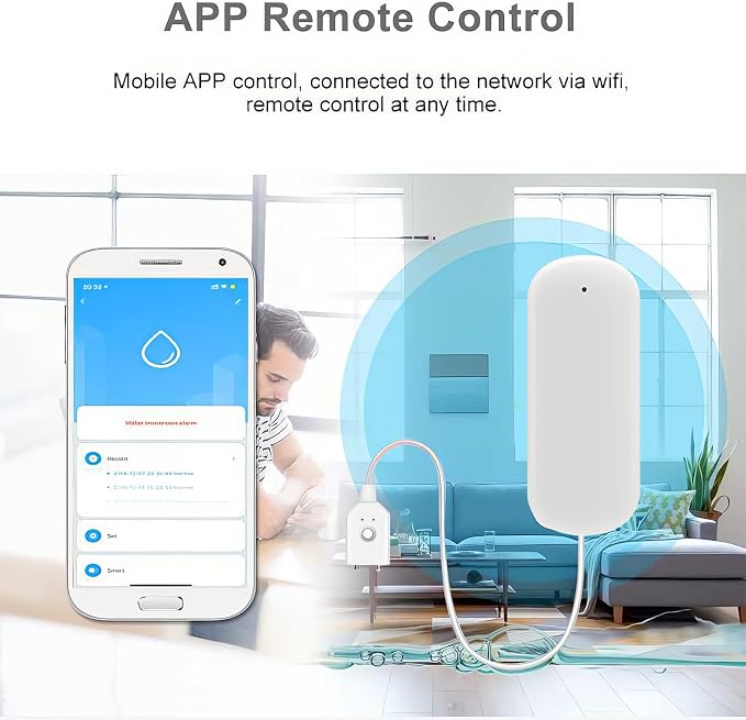Ufairy UJV WiFi Water Sensor Water Leak Detector - Image 2