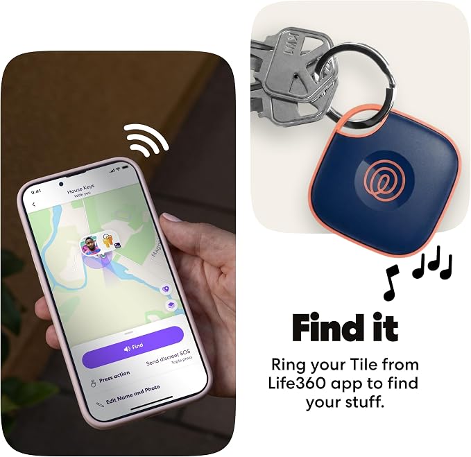 Life360 Tile - Bluetooth Tracker, Keys Finder and Item Locator - Image 4