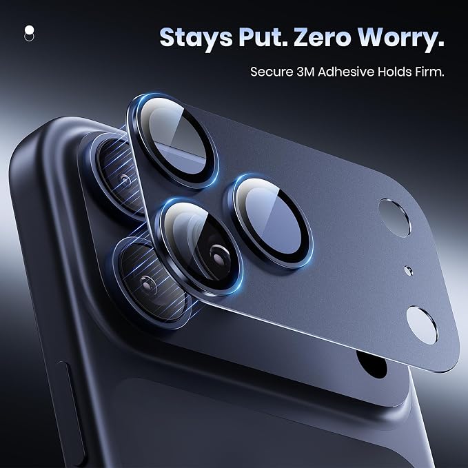 Hoerrye for iPhone 17 Pro Camera Lens Protector - Image 5