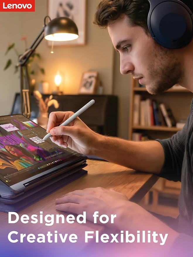Lenovo Yoga Pen 2 with Magnetic Pen Case, AES 3.0 Stylus with 8192 Pressure - Image 6
