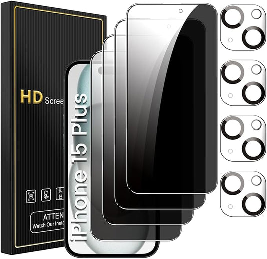 Romkasi 4 Pack Privacy Screen Protector by Unknown