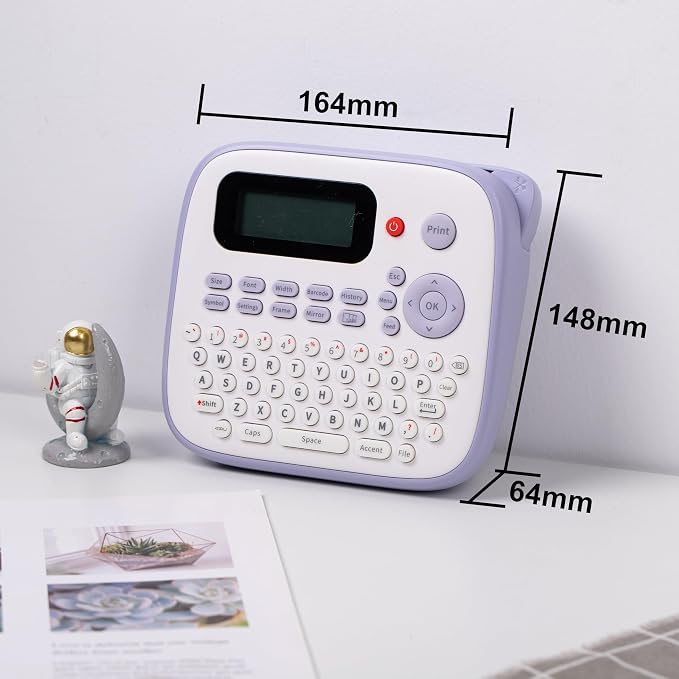 Vixic Label Maker Machine with Tapes, D210S Portable Label Maker, Label Maker - Image 8