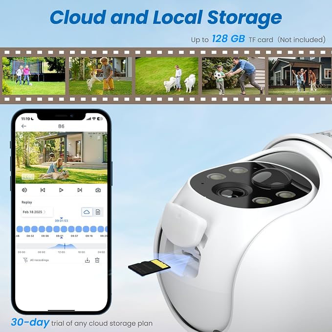 Cinnado 2K Cameras for Home Security-2.4G WiFi Outdoor Camera Wireless - Image 9