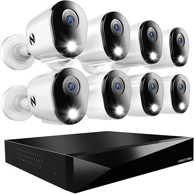 Night OWL FTD4-81-8L HD DVR Security KIT by NightOwl