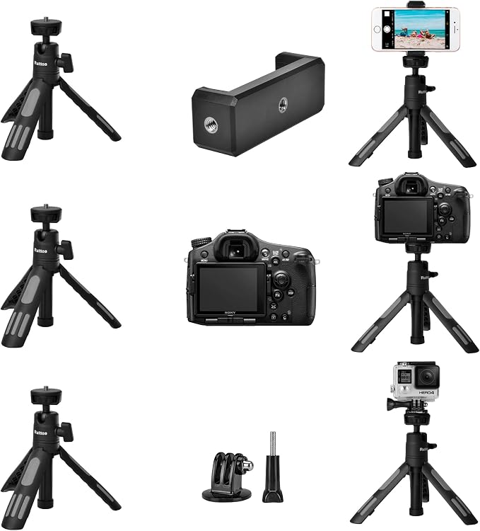 Ruittos Phone Tripod Stand and Selfie Stick - Image 2