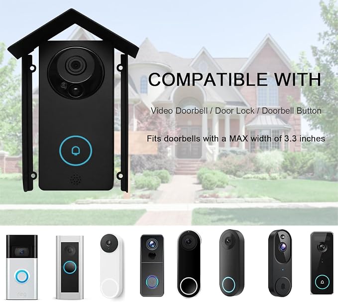 Ring Doorbell Rain Cover Weatherproof - Image 3