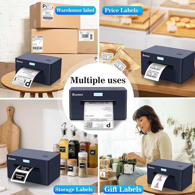 Thermal Shipping Label Printer for Small Businesses，4x6 Wireless Shipping Label - Image 5