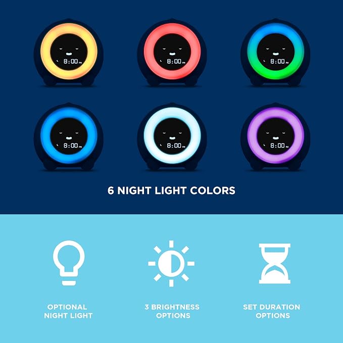 LittleHippo Mella: Kids Alarm Clock, Ready to Rise Children's Sleep Trainer - Image 3