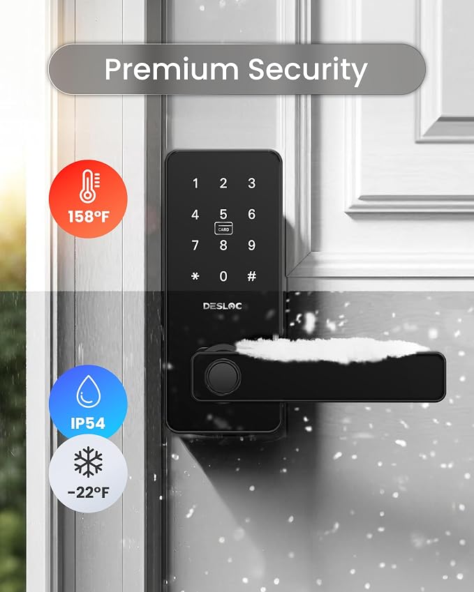 DESLOC B200L Fingerprint Smart Lock - Image 6