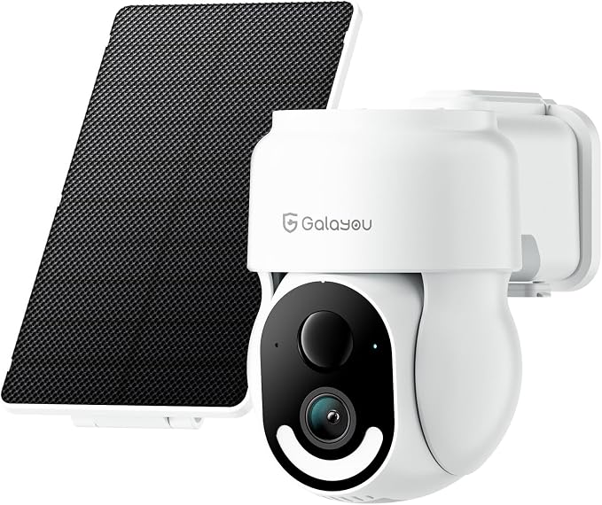 GALAYOU Solar Camera Outdoor Wireless by GALAYOU