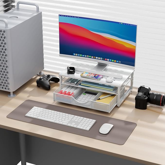 gianotter Computer Monitor Stand Riser, office organizer - Image 2
