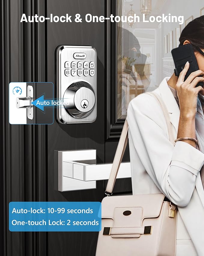 Zowill Keyless Entry Door Lock - Image 3