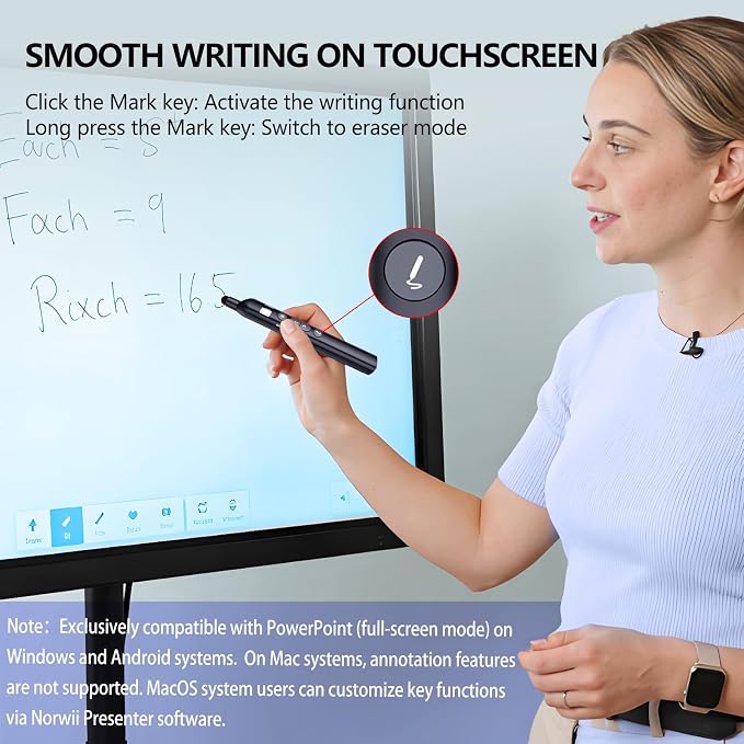 Norwii N21 Bluetooth Presentation Clicker - Image 4