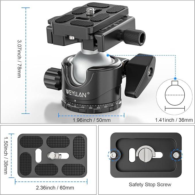 WEYLLAN EH36L Lever Ball Head - Image 7