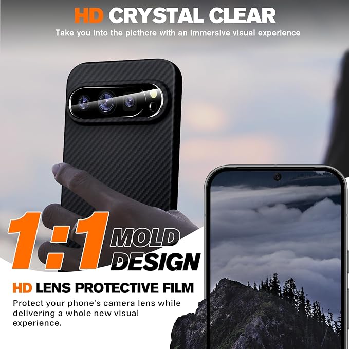3 Pack for Google Pixel 10 Pro XL Camera Lens Protector, Tempered Glass 9 - Image 6