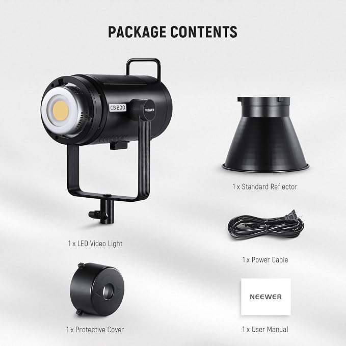 NEEWER CB200 210W LED Video Light - Image 9