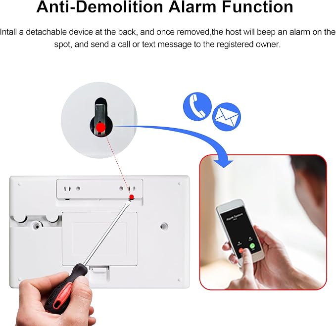 Wireless Home Alarm System, Siren Alarm - Image 8