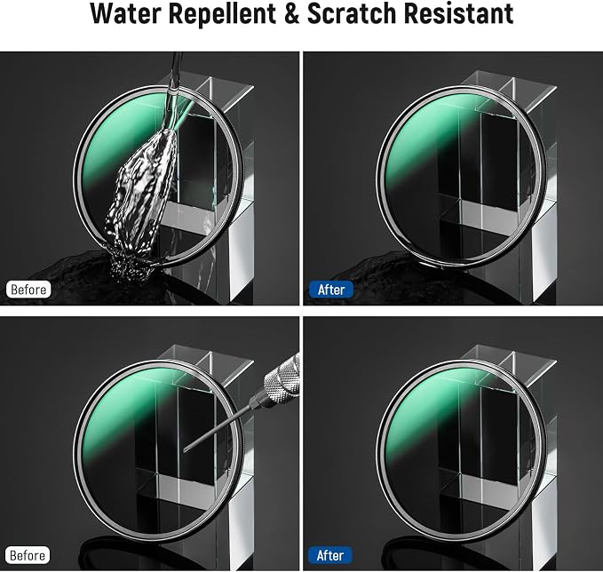 NEEWER 46mm Polarizer Filter, 24 Layer Multi Resistant Nano Coated MC CPL - Image 7