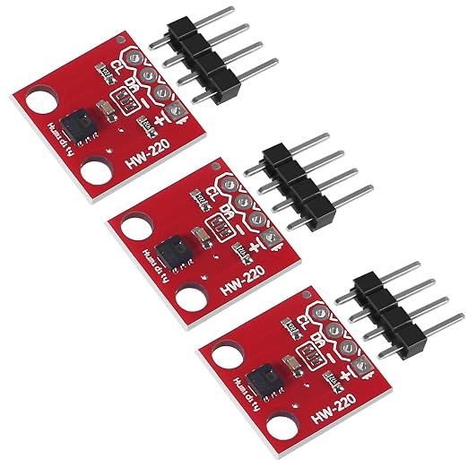 DIANN 3pcs HTU21D Temperature Humidity Sensor Breakout Module I2C IIC 1.5V-3.6V by DIANN