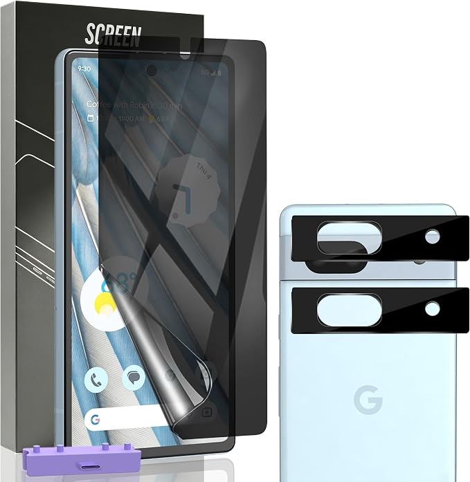 1 Pack for Google Pixel 7a Privacy Screen Protector by Unknown