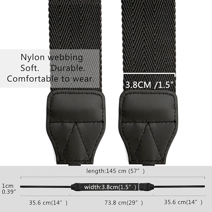 Camera Neck Shoulder Strap for Man Woman Photographers, Wide Strap for SLR DSLR - Image 5