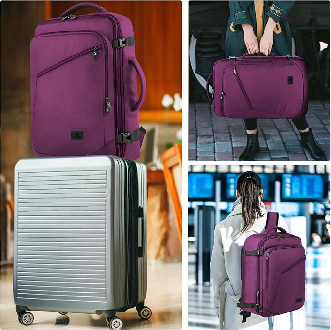 MATEIN Carry on Backpack for Women, 27L Flight Approved Backpack for Teacher - Image 7