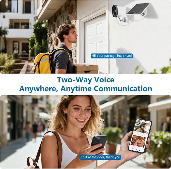 2K FHD Security Camera Wireless Outdoor Cameras - Image 3
