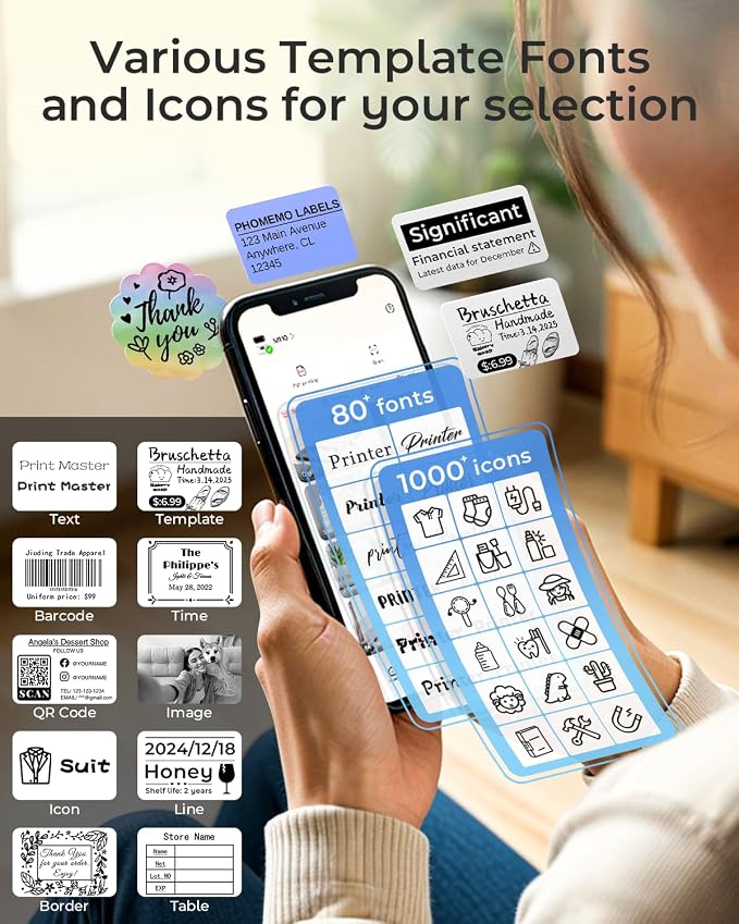 Phomemo M110 Label Makers- - Image 7