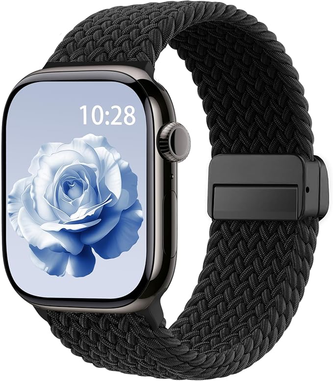 Braided Stretchy Band Compatible by HEARTBOOM