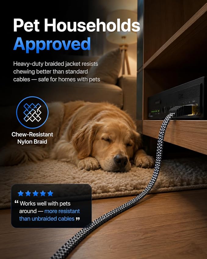 Cat 7 Ethernet Cable 12ft - Image 5