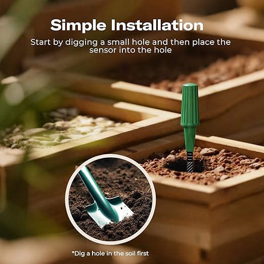 THIRDREALITY Smart Soil Moisture Sensor Gen2, Zigbee hub Needed, Enhanced - Image 7