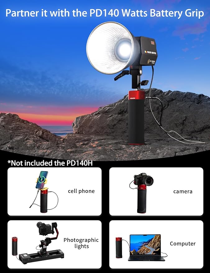 IFOOTAGE LED Video Light with Carry Bag, 70W SL1 60DN Daylight Photography - Image 7