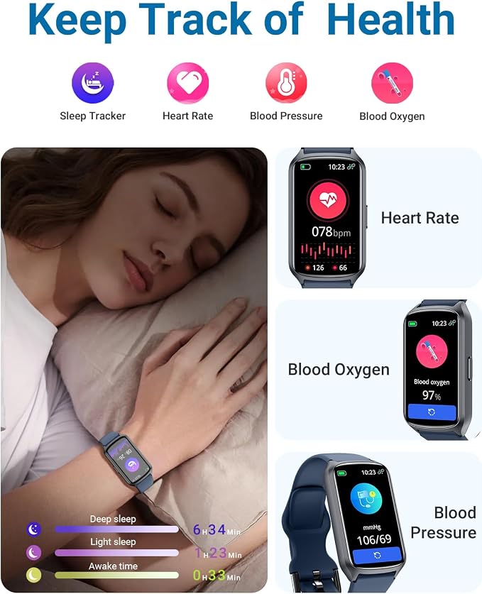 Amzhero Health Fitness Tracker - Image 4