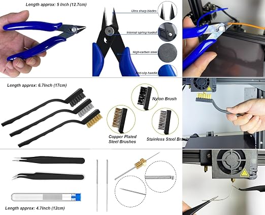 124Pcs 3D Printing Accessory Tools - Image 6
